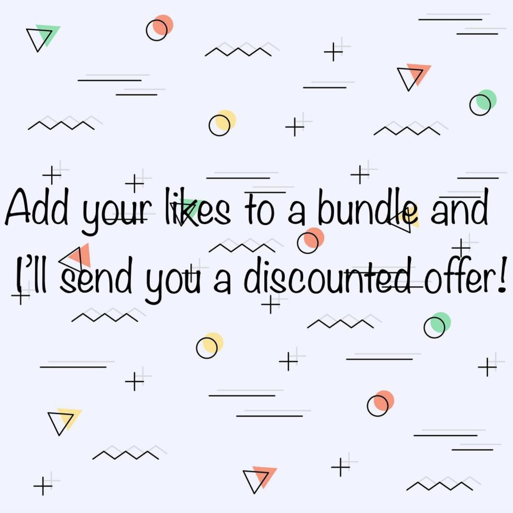 I like bundles too!